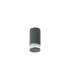 Springwater 6.7cm Ribbed Line Ceiling X Pattern Acrylic Shade 1 x GU10 IP54 Grey/Clear/Frosted -4