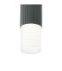 Springwater 6.7cm Ribbed Line Ceiling Horizontal Line Acrylic Shade 1 x GU10 IP54 Grey/Clear/Frosted -6