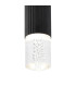 Springwater 6.7cm Ribbed Line Ceiling Bubble Acrylic Shade 1 x GU10 IP54 Black/Clear -6