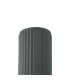 Springwater 6.7cm Ribbed Line Ceiling Bubble Acrylic Shade 1 x GU10 IP54 Grey/Clear -5