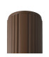 Springwater 6.7cm Ribbed Line Ceiling Short Diagonal Pattern Acrylic Shade 1 x GU10 IP54 Dark Brown/Clear/Frosted -5