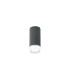 Springwater 6.7cm Ribbed Line Ceiling Short Diagonal Pattern Acrylic Shade 1 x GU10 IP54 Grey/Clear/Frosted -4