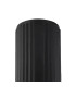 Springwater 6.7cm Ribbed Line Ceiling Tall Diagonal Pattern Acrylic Shade 1 x GU10 IP54 Black/Clear/Frosted -5