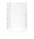 Springwater 6.7cm Ribbed Line Ceiling Tall Diagonal Pattern Acrylic Shade 1 x GU10 IP54 Black/Clear/Frosted -6