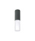 Springwater 6.7cm Ribbed Line Ceiling Tall Diagonal Pattern Acrylic Shade 1 x GU10 IP54 Grey/Clear/Frosted -4