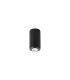 Springwater 6.7cm Ribbed Line Ceiling Dome Acrylic Shade 1 x GU10 IP54 Black/Clear/Frosted -4