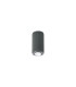 Springwater 6.7cm Ribbed Line Ceiling Dome Acrylic Shade 1 x GU10 IP54 Grey/Clear/Frosted -4
