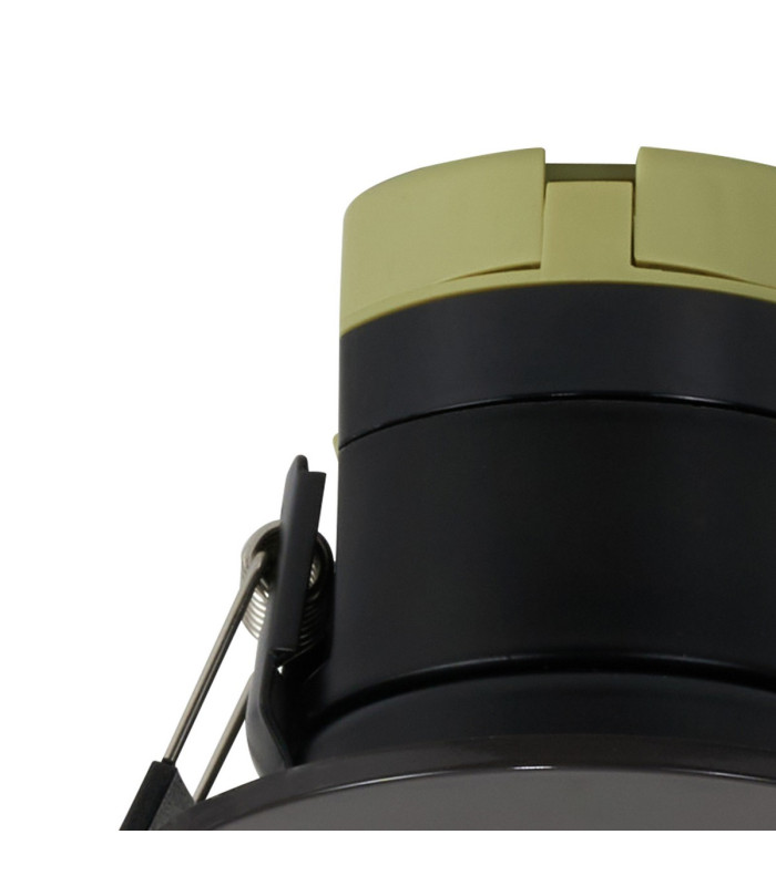 Canajoharie 8W Dimmable CCT LED Fire Rated Downlight Dark Brown Fascia IP65 DRIVER INC.-7