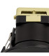 Canajoharie 8W Dimmable CCT LED Fire Rated Downlight Gloss Black Fascia IP65 DRIVER INC.-6