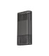 Waterloo Wall Lamp 160 x 305mm Mesh Oval Pattern Shade 2 x 6.5W LED 3000K 900lm IP65 Anthracite -9