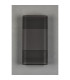 Waterloo Wall Lamp 160 x 305mm Mesh Oval Pattern Shade 2 x 6.5W LED 3000K 900lm IP65 Anthracite -10