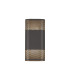 Waterloo Wall Lamp 125 x 260mm Mesh Oval Pattern Shade 2 x 6.5W LED 3000K 900lm IP65 Anthracite -1