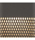Waterloo Wall Lamp 125 x 260mm Mesh Oval Pattern Shade 2 x 6.5W LED 3000K 900lm IP65 Anthracite -5