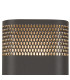 Waterloo Wall Lamp 125 x 260mm Mesh Oval Pattern Shade 2 x 6.5W LED 3000K 900lm IP65 Anthracite -6