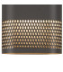 Waterloo Wall Lamp 125 x 260mm Mesh Oval Pattern Shade 2 x 6.5W LED 3000K 900lm IP65 Anthracite -7
