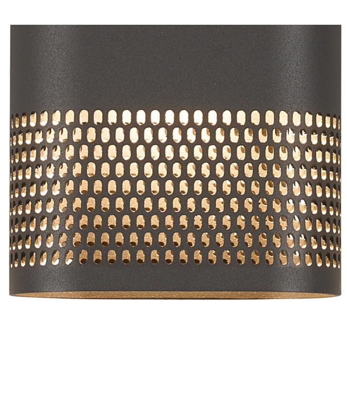 Waterloo Wall Lamp 125 x 260mm Mesh Oval Pattern Shade 2 x 6.5W LED 3000K 900lm IP65 Anthracite -7