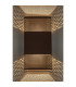 Waterloo Wall Lamp 160 x 305mm Mesh Oval Pattern Shade 2 x 6.5W LED 3000K 900lm IP65 Cacao -3