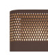 Waterloo Wall Lamp 160 x 305mm Mesh Oval Pattern Shade 2 x 6.5W LED 3000K 900lm IP65 Cacao -8