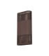 Waterloo Wall Lamp 160 x 305mm Mesh Oval Pattern Shade 2 x 6.5W LED 3000K 900lm IP65 Cacao -9