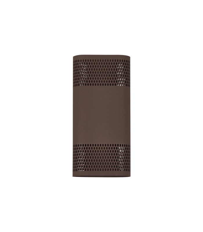 Waterloo Wall Lamp 125 x 260mm Mesh Oval Pattern Shade 2 x 6.5W LED 3000K 900lm IP65 Cacao -4