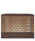 Waterloo Wall Lamp 125 x 260mm Mesh Oval Pattern Shade 2 x 6.5W LED 3000K 900lm IP65 Cacao -8