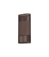 Waterloo Wall Lamp 125 x 260mm Mesh Oval Pattern Shade 2 x 6.5W LED 3000K 900lm IP65 Cacao -9