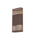 Waterloo Wall Lamp 160 x 305mm Mesh Diamond Pattern Shade 2 x 6.5W LED 3000K 900lm IP65 Cacao -5