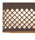 Waterloo Wall Lamp 160 x 305mm Mesh Diamond Pattern Shade 2 x 6.5W LED 3000K 900lm IP65 Cacao -7
