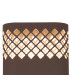 Waterloo Wall Lamp 125 x 260mm Mesh Diamond Pattern Shade 2 x 6.5W LED 3000K 900lm IP65 Cacao -7