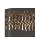 Waterloo Wall Lamp 160 x 305mm Mesh Waves Pattern Shade 2 x 6.5W LED 3000K 900lm IP65 Anthracite -6