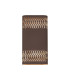 Waterloo Wall Lamp 160 x 305mm Mesh Waves Pattern Shade 2 x 6.5W LED 3000K 900lm IP65 Cacao -1