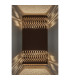 Waterloo Wall Lamp 160 x 305mm Mesh Waves Pattern Shade 2 x 6.5W LED 3000K 900lm IP65 Cacao -3