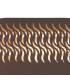 Waterloo Wall Lamp 160 x 305mm Mesh Waves Pattern Shade 2 x 6.5W LED 3000K 900lm IP65 Cacao -8