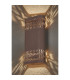 Waterloo Wall Lamp 160 x 305mm Mesh Waves Pattern Shade 2 x 6.5W LED 3000K 900lm IP65 Cacao -11