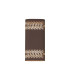 Waterloo Wall Lamp 125 x 260mm Mesh Waves Pattern Shade 2 x 6.5W LED 3000K 900lm IP65 Cacao -1