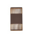Waterloo Wall Lamp 160 x 305mm Mesh Line Pattern Shade 2 x 6.5W LED 3000K 900lm IP65 Cacao -1