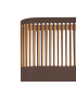 Waterloo Wall Lamp 160 x 305mm Mesh Line Pattern Shade 2 x 6.5W LED 3000K 900lm IP65 Cacao -8