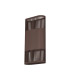 Waterloo Wall Lamp 160 x 305mm Mesh Line Pattern Shade 2 x 6.5W LED 3000K 900lm IP65 Cacao -9