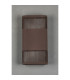Waterloo Wall Lamp 160 x 305mm Mesh Line Pattern Shade 2 x 6.5W LED 3000K 900lm IP65 Cacao -10