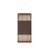 Waterloo Wall Lamp 125 x 260mm Mesh Line Pattern Shade 2 x 6.5W LED 3000K 900lm IP65 Cacao -1