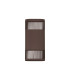 Waterloo Wall Lamp 125 x 260mm Mesh Line Pattern Shade 2 x 6.5W LED 3000K 900lm IP65 Cacao -4