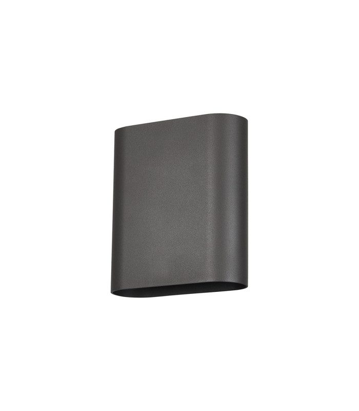 Waterloo Wall Lamp 160 x 180mm Flat Shade 2 x 6.5W LED 3000K 900lm IP65 Anthracite -7