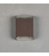 Waterloo Wall Lamp 125 x 180mm Angled Shade 2 x 6.5W LED 3000K 900lm IP65 Cacao -9