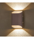 Waterloo Wall Lamp 125 x 180mm Angled Shade 2 x 6.5W LED 3000K 900lm IP65 Cacao -10