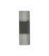 Waterloo Wall Lamp 125 x 403mm Even Open Curve Shade 2 x 6.5W LED 3000K 900lm IP65 Anthracite -4