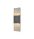 Waterloo Wall Lamp 125 x 403mm Even Open Curve Shade 2 x 6.5W LED 3000K 900lm IP65 Anthracite -5