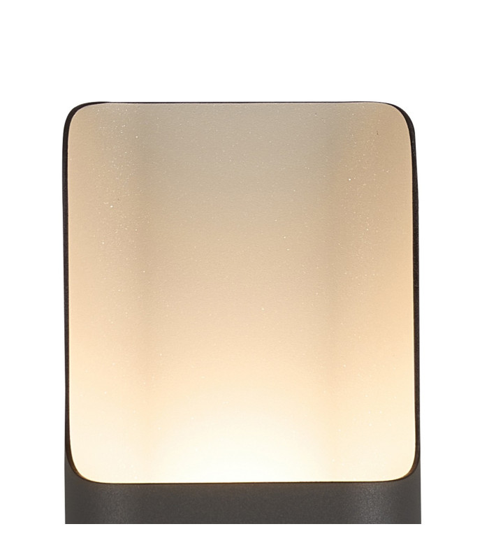 Waterloo Wall Lamp 125 x 403mm Even Open Curve Shade 2 x 6.5W LED 3000K 900lm IP65 Anthracite -7