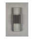 Waterloo Wall Lamp 125 x 403mm Even Open Curve Shade 2 x 6.5W LED 3000K 900lm IP65 Anthracite -9