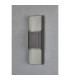 Waterloo Wall Lamp 125 x 403mm Even Open Curve Shade 2 x 6.5W LED 3000K 900lm IP65 Anthracite -11