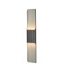 Waterloo Wall Lamp 125 x 670mm Even Open Curve Shade 2 x 6.5W LED 3000K 900lm IP65 Anthracite -6